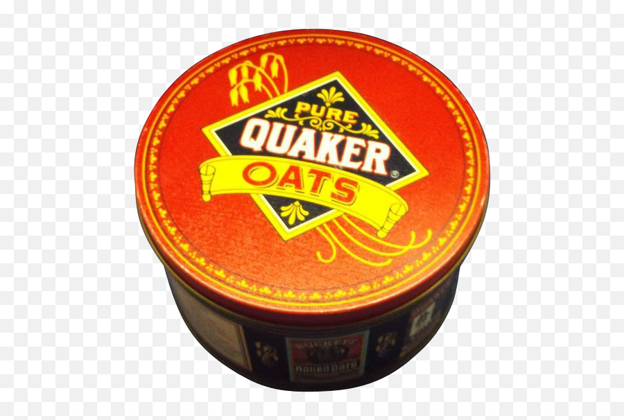 Quaker Oats Round Tin 1983 Advertising - Kolorowe New Balance Damskie Emoji,Quaker Oats Logo