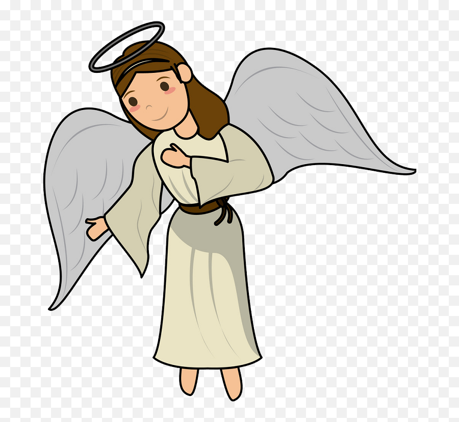Christmas Angel Clipart - Angel Emoji,Christmas Angel Clipart