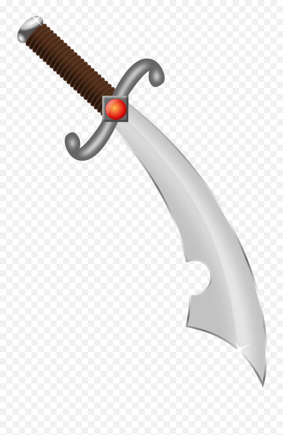 Crossed Swords Png - Scimitar Clipart Emoji,Crossed Swords Png