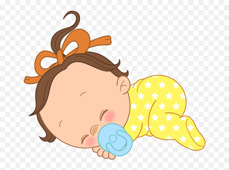 Free Baby Sleeping Clipart Transparent - Baby Girl Sleeping Clipart Transparent Emoji,Sleeping Clipart