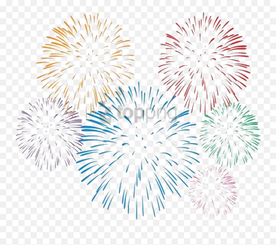 Download Hd Diwali Fireworks Gif White - Fireworks Transparent Background Emoji,Fireworks Gif Transparent
