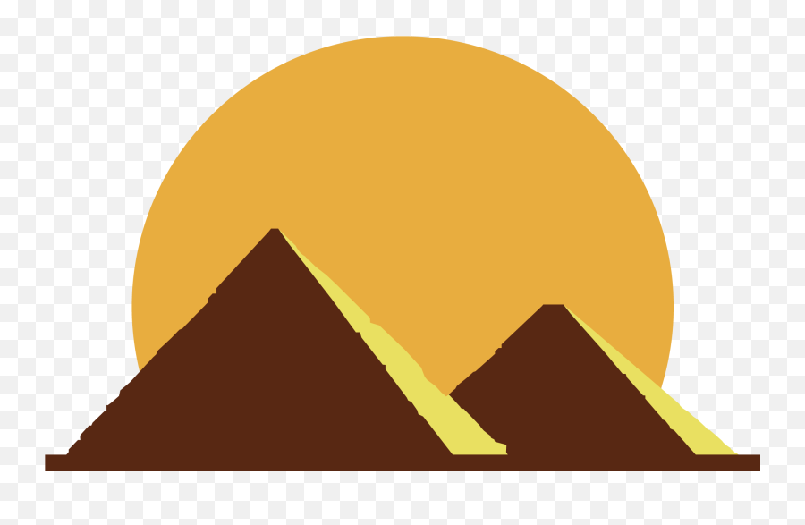 Egypt Pyramid Png Clipart Transparent - Pyramids Clipart Emoji,Pyramids Clipart