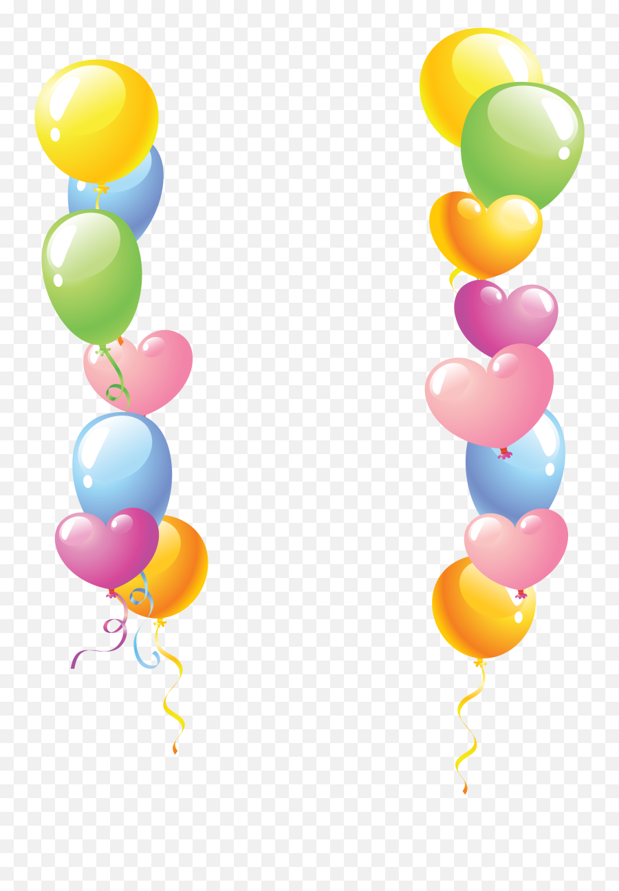 Free Transparent Balloon Png Download - Vector Balloon Border Clipart Emoji,Balloon Border Clipart