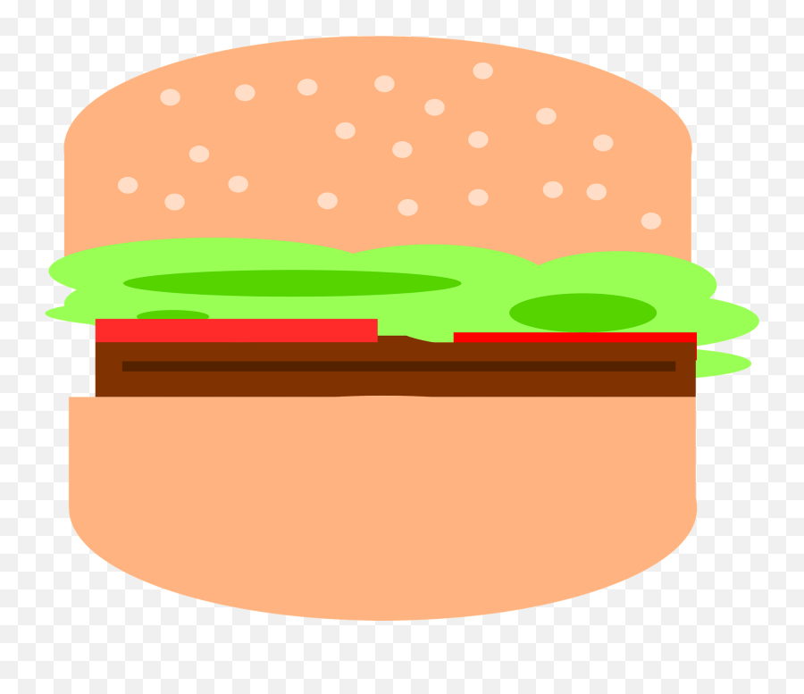 Hamburger Clipart Free Download Transparent Png Creazilla - Recheio Hamburguer Png Emoji,Hamburger Clipart