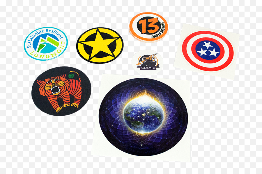 Custom Circle Stickers Let Your Brand - Language Emoji,Transparent Stickers