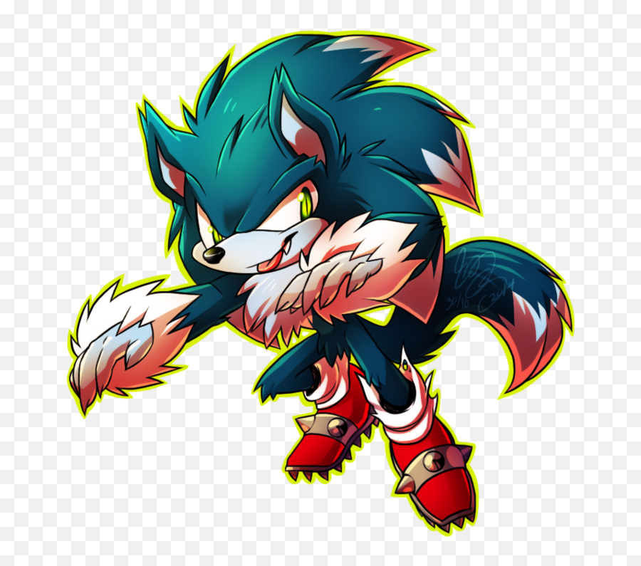Spooky Werewolf U003c3 - Sonic The Hedgehog Foto 37766300 Fanpop Emoji,Sonic Unleashed Logo