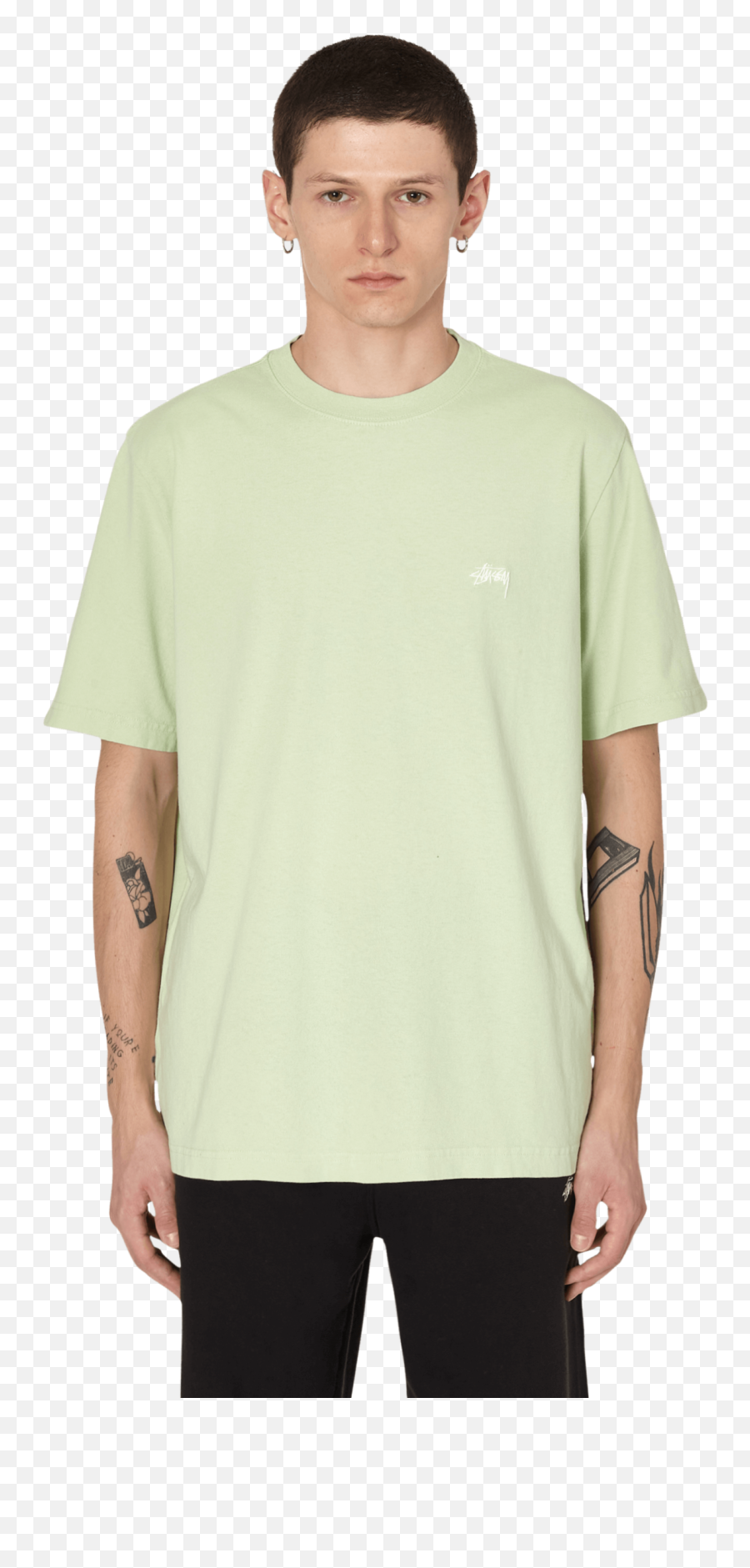 Stussy Stock Logo T - Shirt Shortsleeve Tshirts For Men Emoji,Patagonia Logo T Shirts