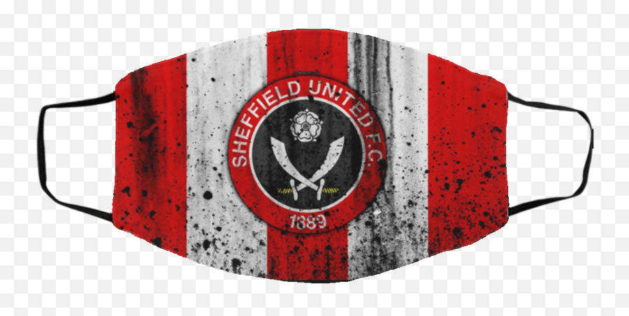 Sheffield United Logo Face Mask - Miceshirt Sheffield United Badge Emoji,Logo Face