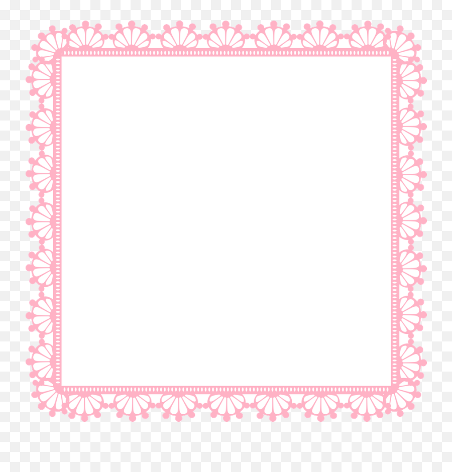 Printable Border Printable Frames Scrapbook Frames - Pink Emoji,Pink Border Png