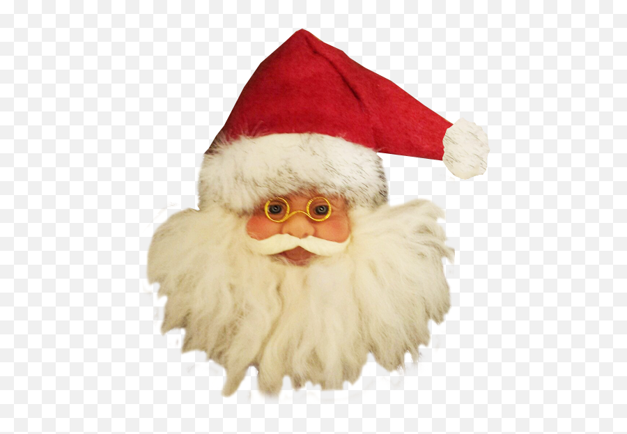 Seasonal Holidays Free Png Images - Transparent Santa Claus Head Png Emoji,Santa Hat Transparent