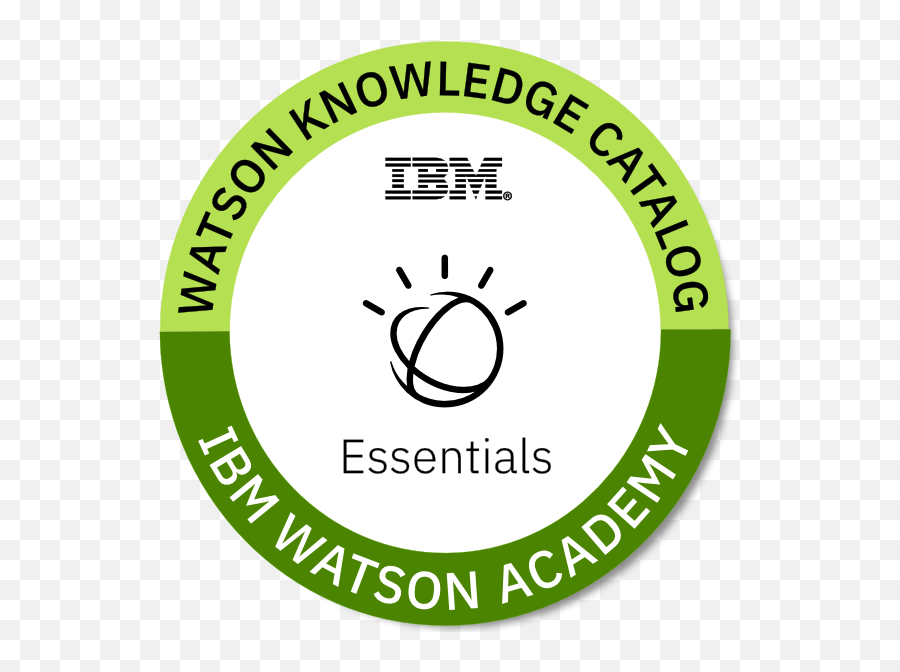 Ibm Watson Academy Badges - Training Global Data Refinery Ibm Emoji,Ibm Logo