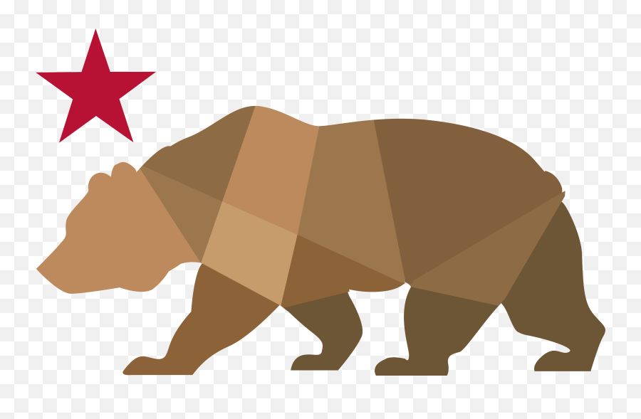 California Clipart Clip Art Picture - Transparent California Bear Png Emoji,California Clipart