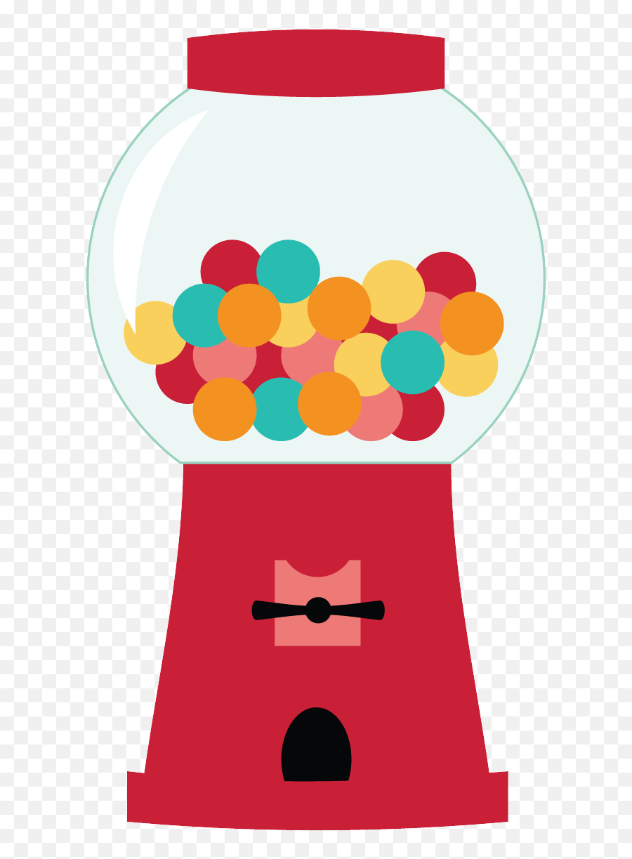 My - Transparent Gumball Machine Clipart Emoji,Gumball Machine Clipart