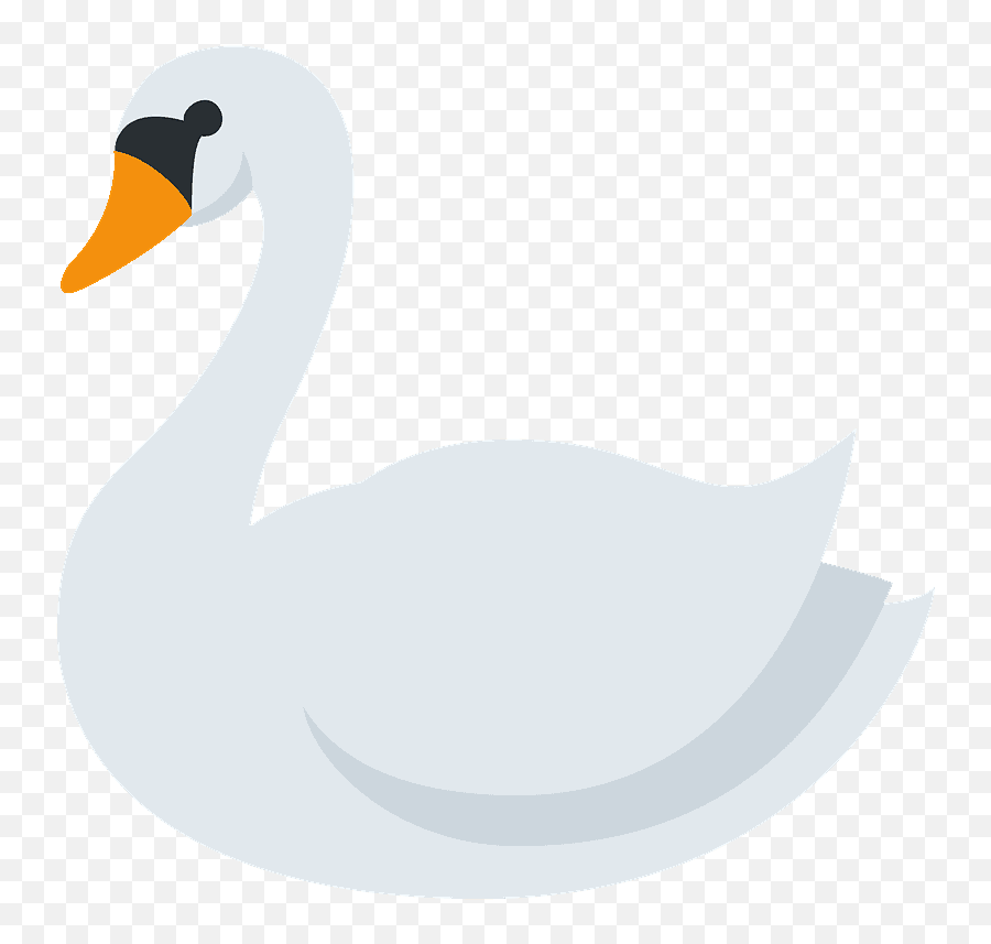Swan Emoji Clipart - Swan Emoji Png,Wet Emoji Png