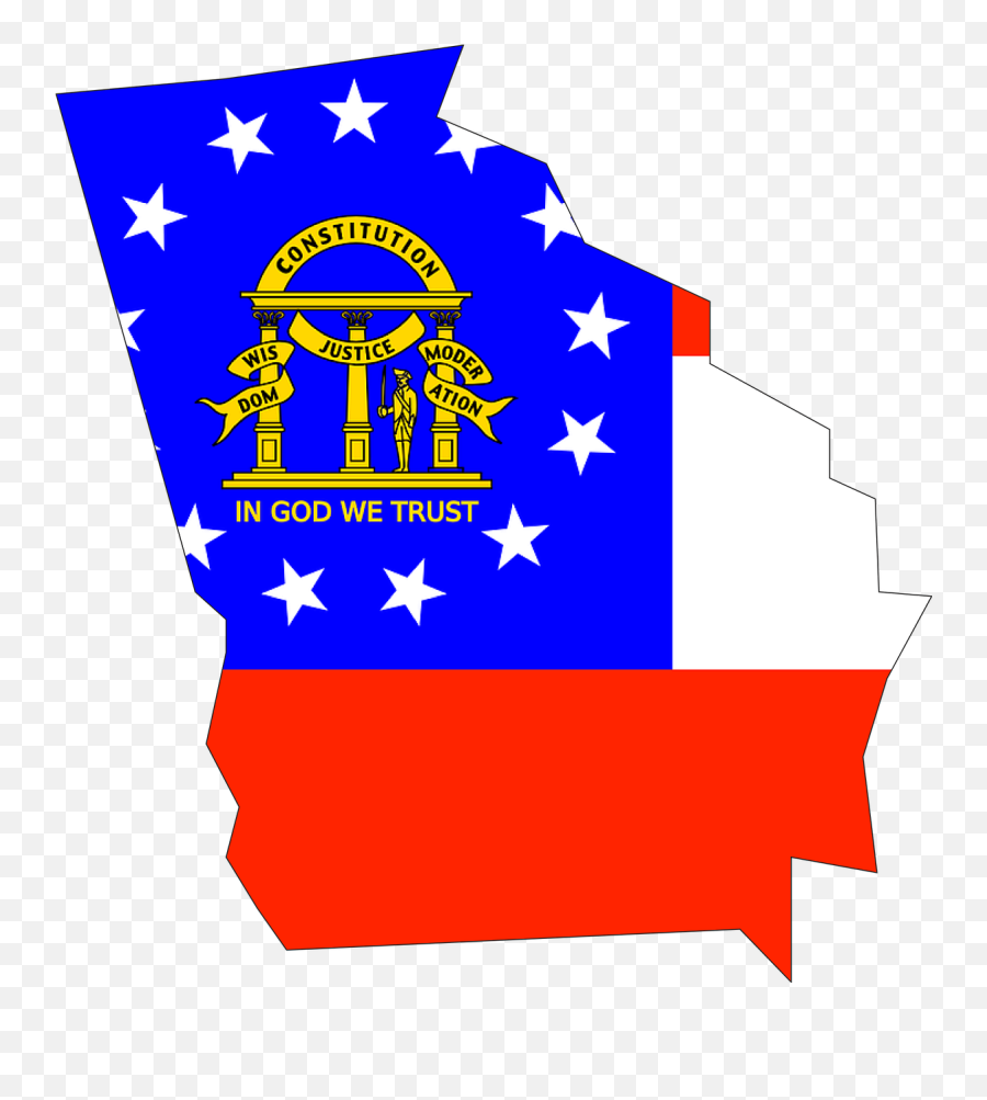 Georgia Map Usa State Flag Png Picpng - Georgia State Flag Png Emoji,Usa Map Png