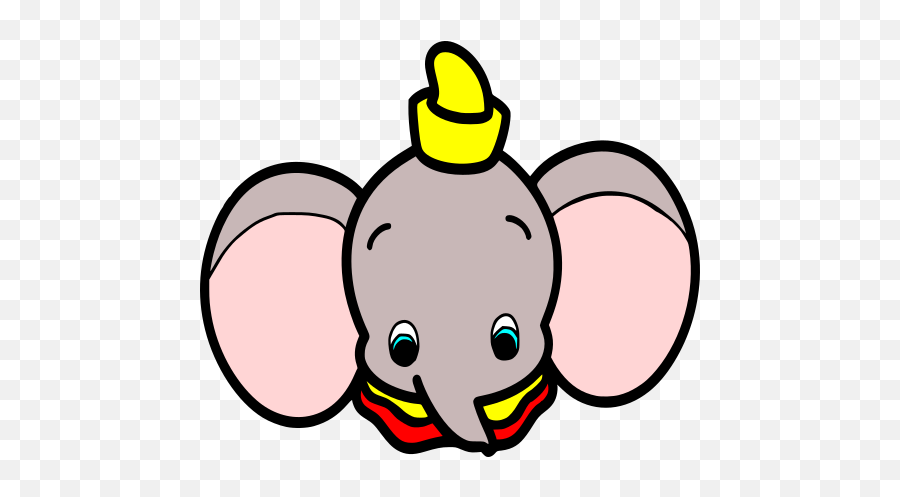 Disney Cuties Dumbo Clipart - Disney Cuties Clipart Dumbo Emoji,Dumbo Clipart