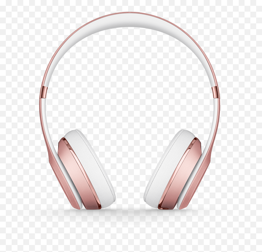 Rose Gold Headphone Png Image Background Png Arts - Beats Solo3 Wireless Headphones Rose Gold Emoji,Headset Png
