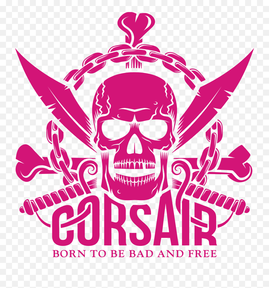 Piracy Logo Vector Skull Free Hd Image - Corsaire Logo Emoji,Free Skull Clipart