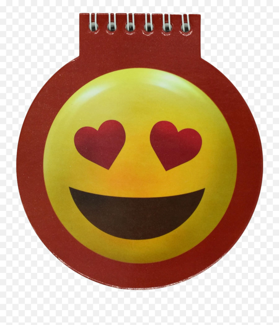 5 Spiral Notebook - Heart Eyes Walmartcom Wide Grin Emoji,Heart Eyes Png