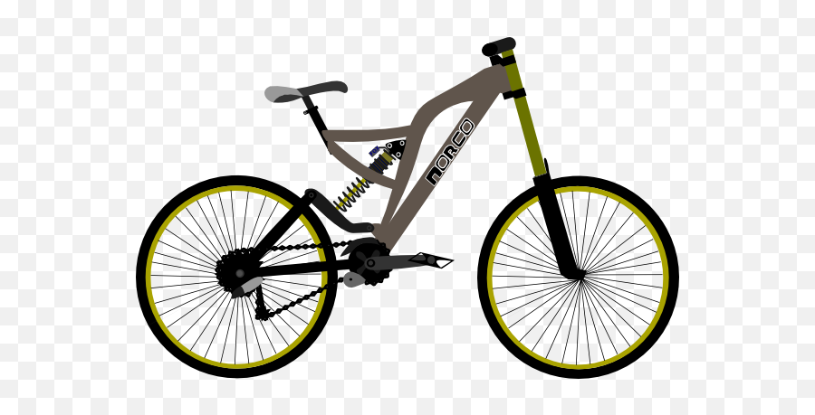 Modern Bike Clip Art At Clkercom - Vector Clip Art Online Modern Bike Emoji,Bicycle Clipart