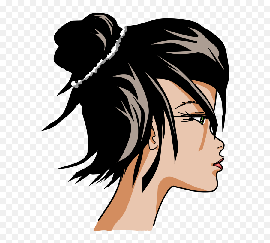 Foreheadheadear Png Clipart - Royalty Free Svg Png Color Girl Svg Free Emoji,Bangs Png