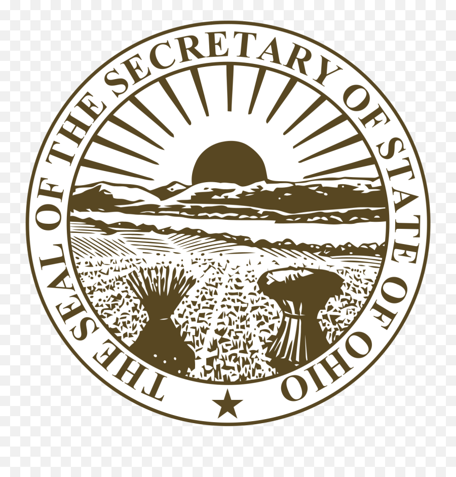 Ohio Secretary Of State - Ohio Secretary Of State Emoji,Department Of State Logo