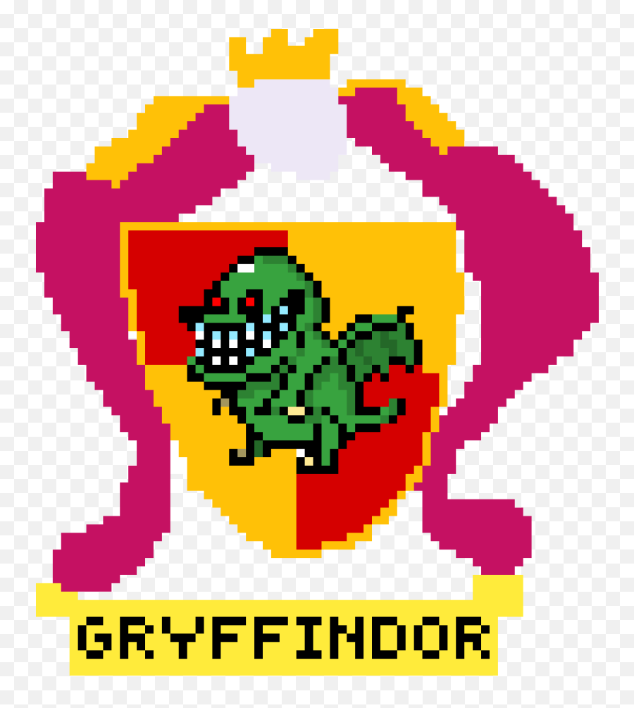 Pixilart - Ide Shoten Emoji,Gryffindor Logo