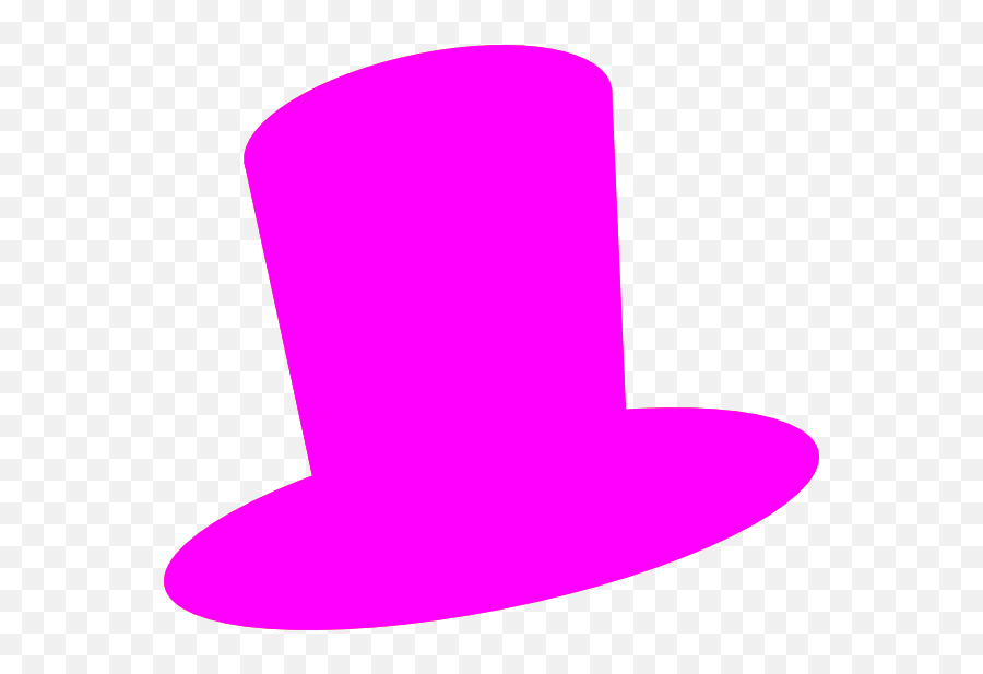 Tophat - Clipart Free Top Hat Pink Emoji,Top Hat Png