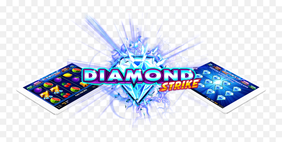 Diamond Strike Slots Game Logo Emoji,Game Logo Design