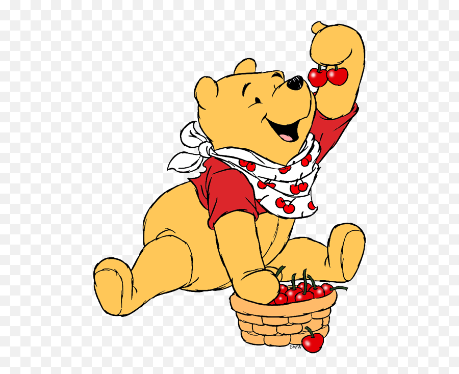 Winnie The Pooh Clip Art Disney Clip Art Galore - Winnie The Pooh Eating Clipart Emoji,Eating Clipart