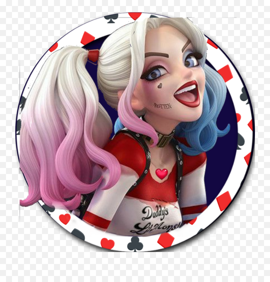 Harley Quinn Harlyquinn Joker Batman Sticker By Joker - Amor Imagen De Harley Quinn Emoji,Harley Quinn Logo