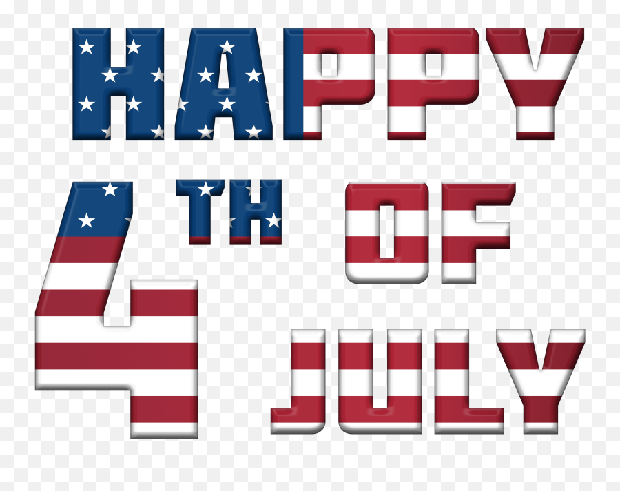 Happy 4th Of July Art - Happy 4th Of July Png Transparent Emoji,Fourth Of July Clipart