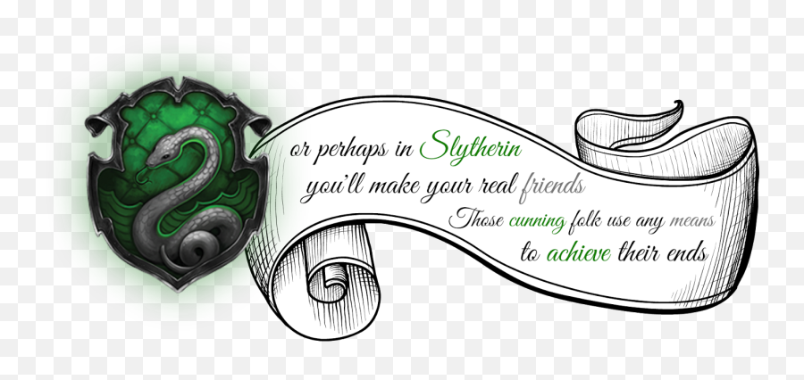 Sorting Hat - Language Emoji,Slytherin Logo