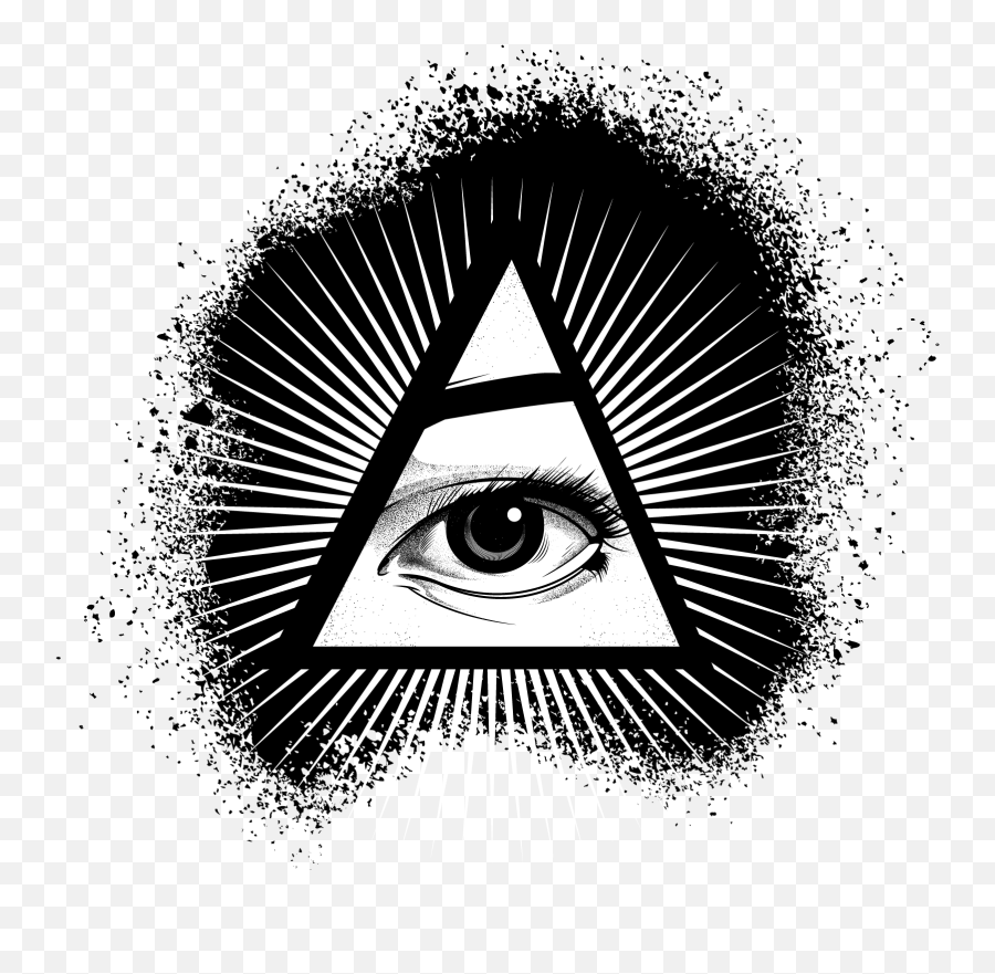 Illuminati Eye Of Providence Clip Art - Png Graphics Png Emoji,All Seeing Eye Clipart