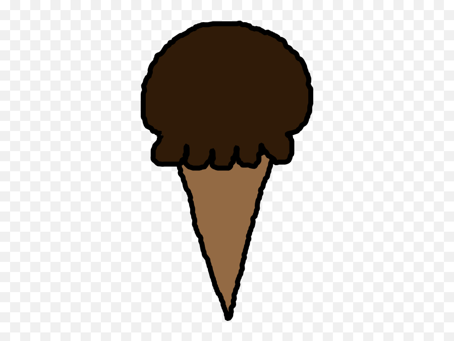 Chocolate Ice Cream Clipart Image - Choclatey Ice Cream Clipart Emoji,Ice Cream Clipart