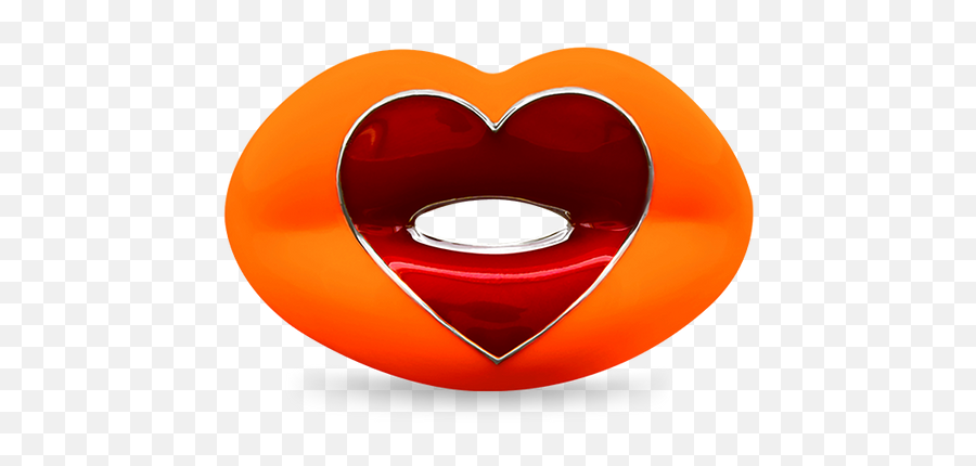 Neon Orange Loveheart Emoji,Partridge Clipart