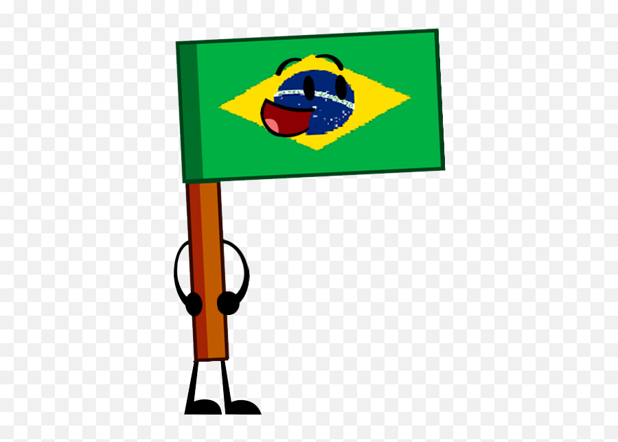 Brazil Flag Of Flipa Gladiators - Vertical Emoji,Brazil Flag Png