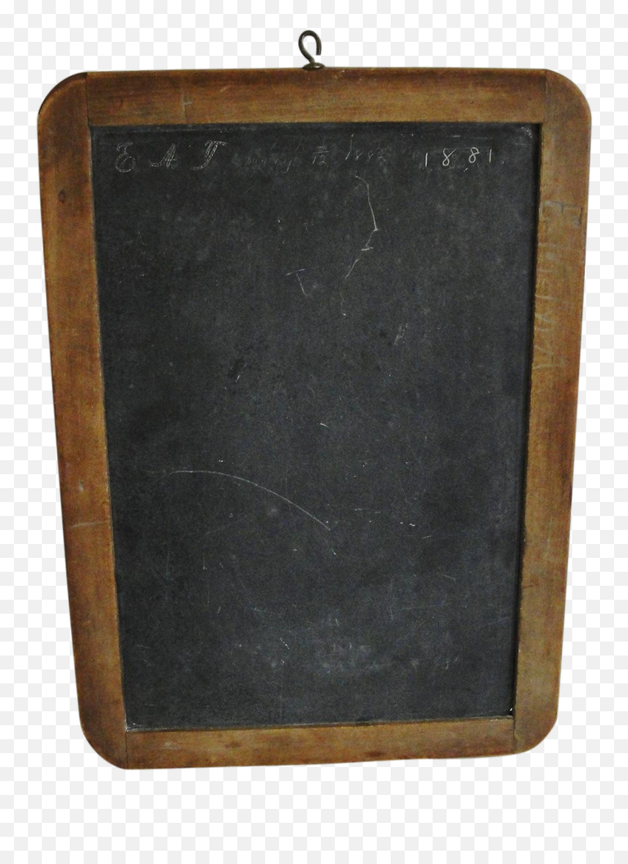 Chalk Frames Png Slate Board Png - Old Slate Png Emoji,Chalkboard Png