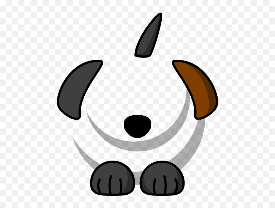 How To Set Use Dog Black Brown Ear Svg - Cartoons Dogs Ears Emoji,Ear Clipart