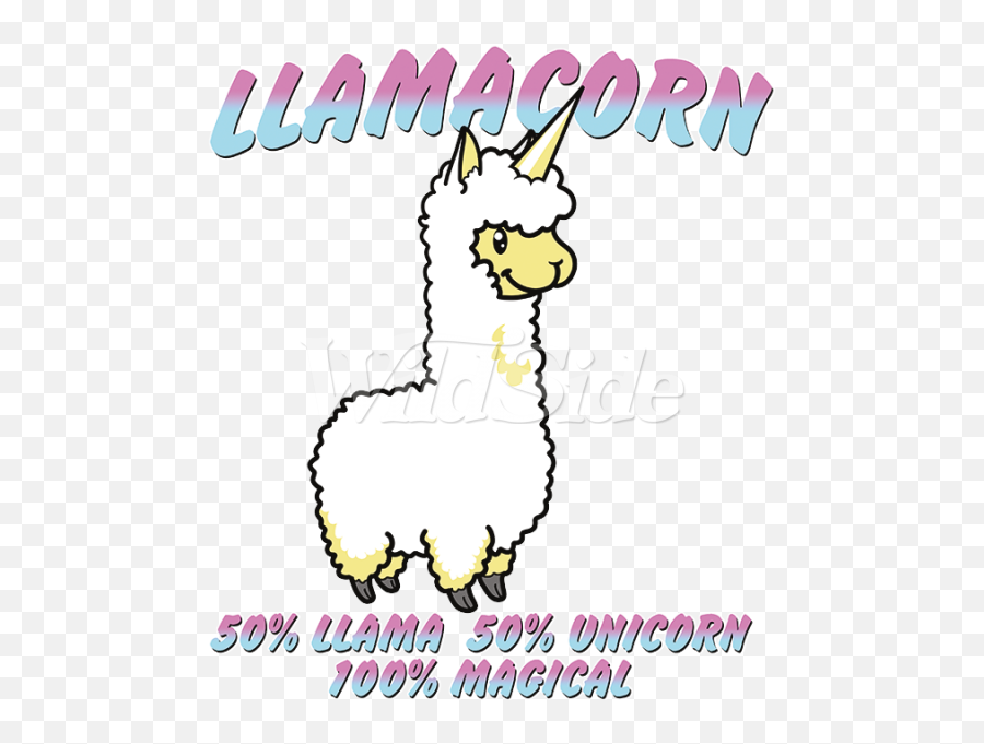 Llama Clipart Unicorn - Magic Llama Emoji,Llama Clipart