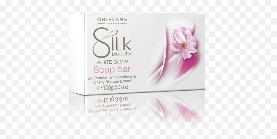 White Glow - Silk Beauty Soap Transparent Png Original Oriflame Silk Beauty White Glow Soap Emoji,White Glow Png