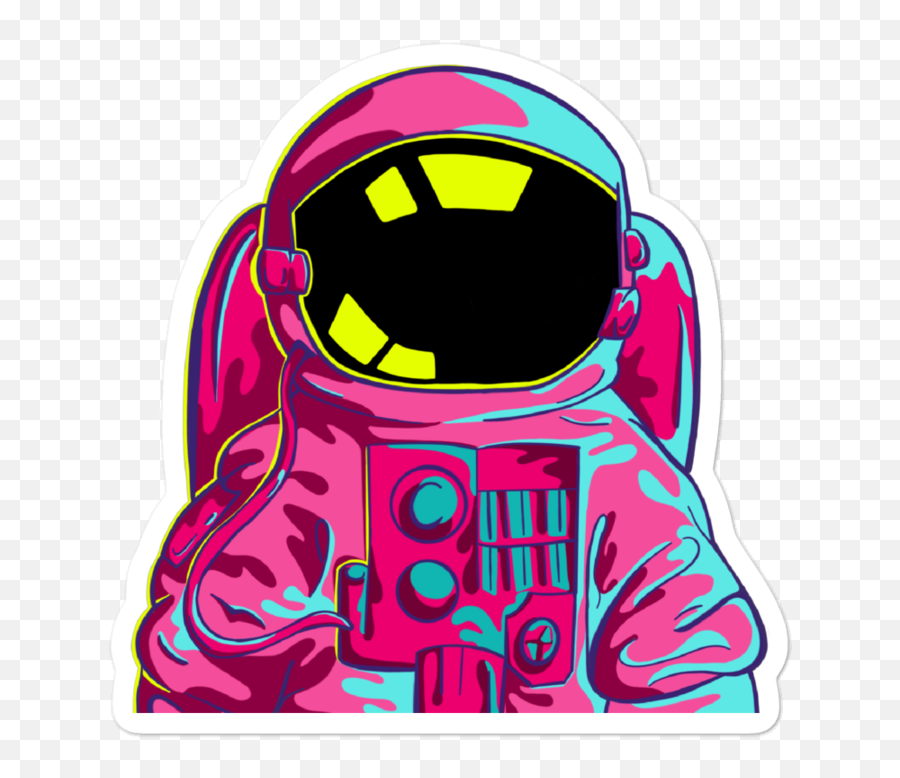 Trippy Astronaut - Astronaut Stickers Emoji,Trippy Png