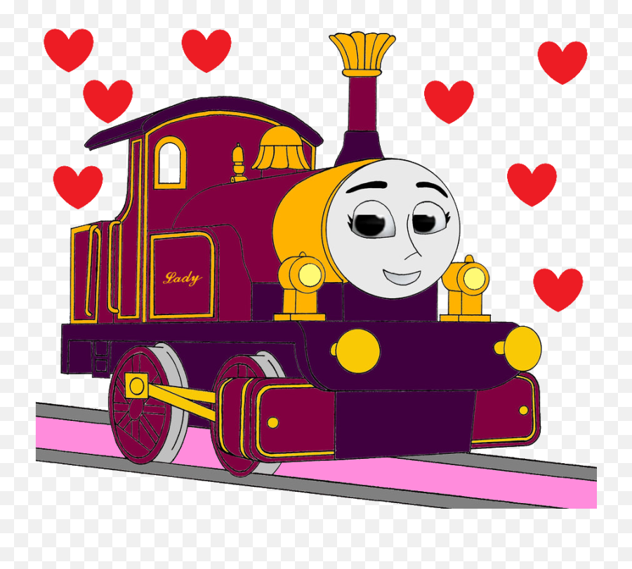 Lady Falls In Love - Tomy Thomas And Friends Photo 37348527 Thomas And Friends Lady Love Emoji,Thomas And Friends Logo