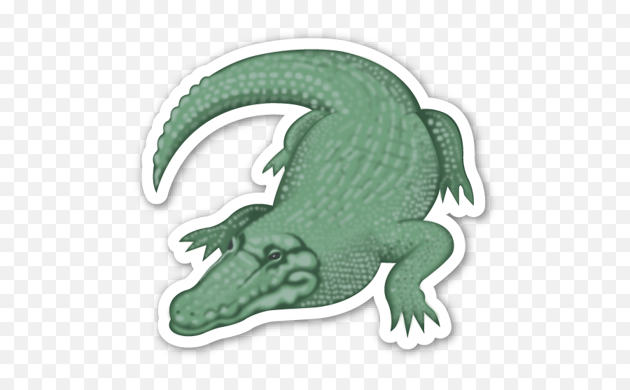 Crocodile - Crocodile Smiley Emoji,Wet Emoji Png