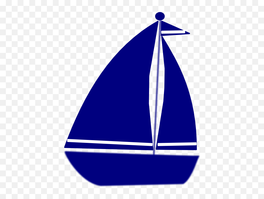 Sailor Boat Clip Art At Clker - Sailboat Clipart Png Emoji,Sailor Clipart