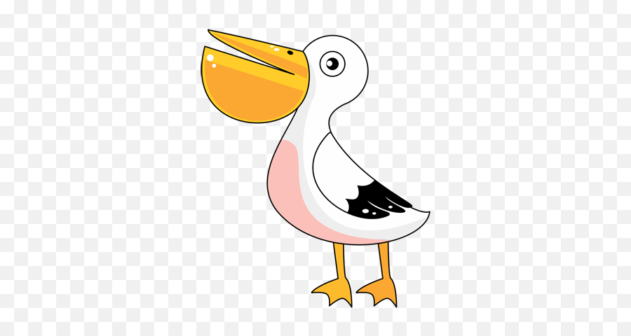 Learn How To Draw Pelican - Step By Step How To Draw Pelican Emoji,Pelican Clipart
