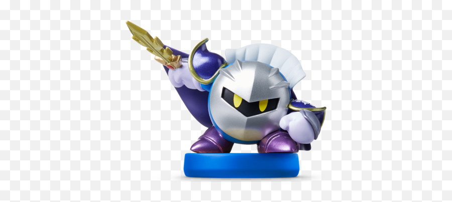 Meta Knight Amiibo Figure - Meta Knight Kirby Amiibo Emoji,Meta Knight Png