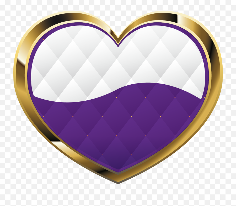 Purple Heart Euclidean Vector Metal - Purple Heartshaped Emoji,Purple Heart Clipart