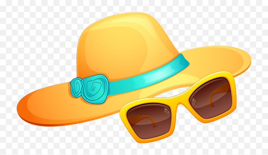 Summer Clipart - Summer Hat Clipart Png Emoji,Summer Clipart