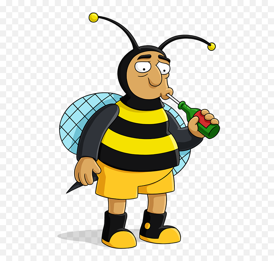 Bumblebee Man - Bumble Bee Man Simpsons Transparent Emoji,Bumblebee Insect Clipart